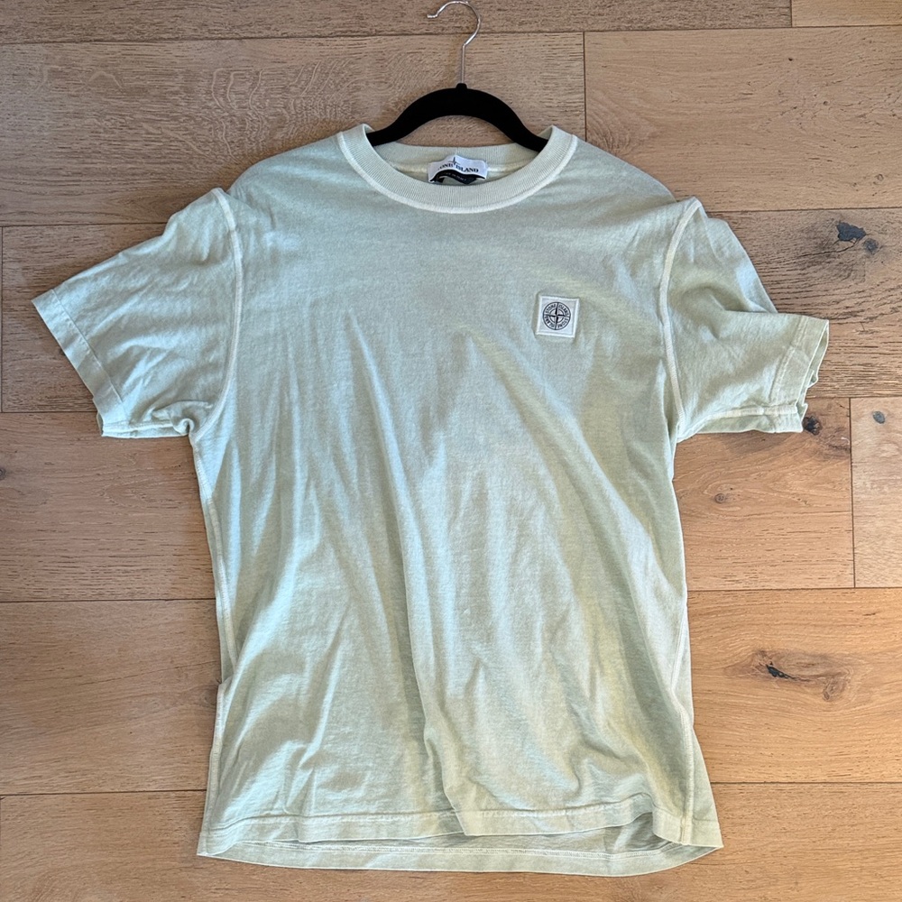 Men's stone Island T-Shirt- mint green